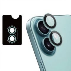 imoshion 2er-Pack Objektivschutz für Kamera für das Apple iPhone 16 / 16 Plus - Teal