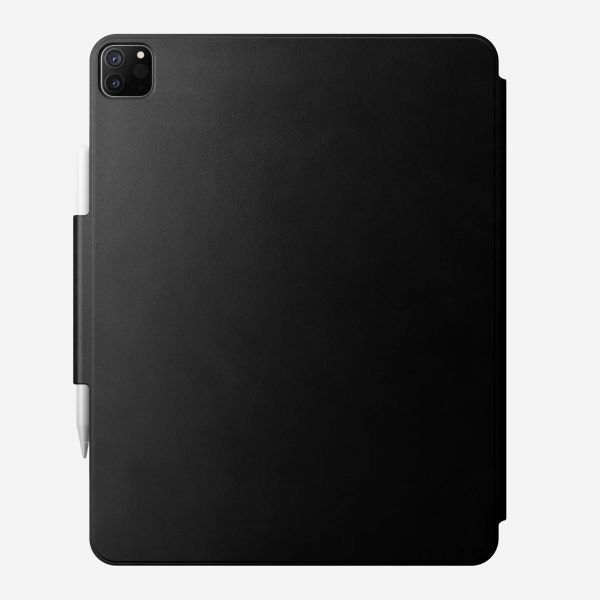 Nomad Leather Folio case Apple iPad Air 13 Zoll (2025) M3 / (2024) M2 / iPad Pro 12.9 (2018/2020/2021/2022) - Schwarz