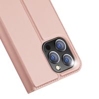 Dux Ducis Slim TPU Klapphülle für das iPhone 15 Pro Max - Rosegold