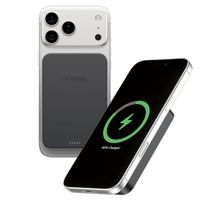 Empower by PanzerGlass Empower Bank Powerbank 10.000 mAh - Kabellose Powerbank - MagSafe und Qi2 - Space Black