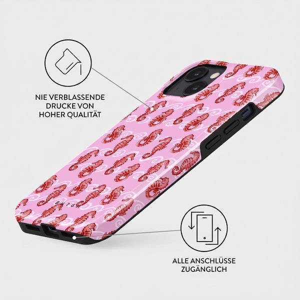 Burga Tough Back Cover MagSafe Apple iPhone 13 - Coral Reef