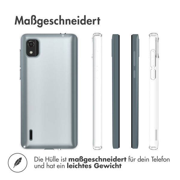 Accezz TPU Clear Cover für das Nokia C2 2nd Edition - Transparent