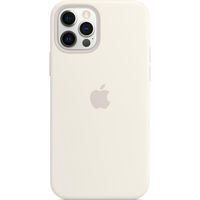 Apple Silikon-Case MagSafe Apple iPhone 12 Pro Max - White