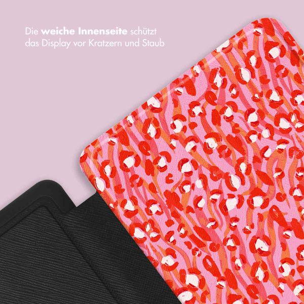 Selencia Vivid Klapphülle Kobo Clara Colour / Clara BW - Wild Spots Lipstick