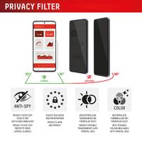 Displex Displayschutz aus gehärtetem Glas Privacy Samsung Galaxy S24 FE / S25 FE