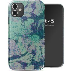 Selencia Vivid Back Cover Apple iPhone 11 - Fresh Paint Green