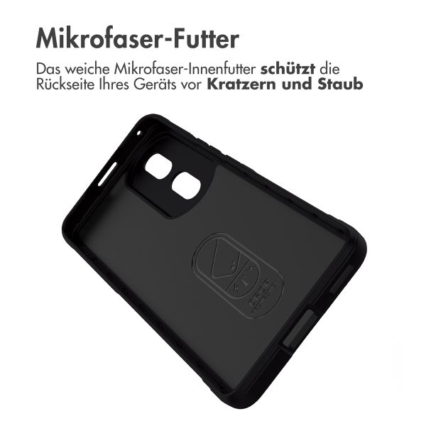 imoshion EasyGrip Back Cover für das Honor 90 Pro - Schwarz