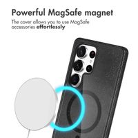 imoshion Sparkle Back Cover mit MagSafe Samsung Galaxy S24 Ultra - Glitter Schwarz