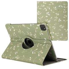 imoshion 360° drehbare Design Klapphülle Apple iPad Air 13 Zoll (2025) M3 / (2024) M2 - Green Flowers