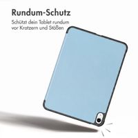 imoshion Trifold Klapphülle Apple iPad 11 (2025) 11 Zoll A16 / iPad 10 (2022) 10.9 Zoll - Hellblau