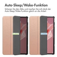 imoshion Trifold Klapphülle Lenovo Tab P12 - Rosé gold