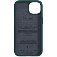 Njorð Collections Salmon Leather MagSafe Case für das iPhone 13 - Dark Green