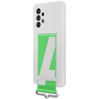 Samsung ﻿Original Silikon-Cover mit Band Galaxy A53 - White