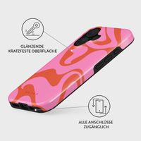 Burga Tough Back Cover für das iPhone 16 - Ride The Wave