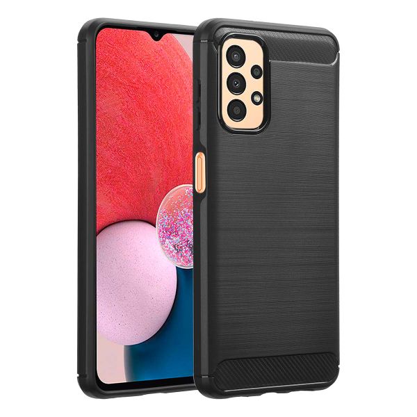 imoshion Brushed Back Cover für das Samsung Galaxy A13 (4G) - Schwarz