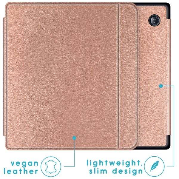 imoshion Slim Hard Case Sleepcover mit Stand für das Tolino Vision 5 - Roségold