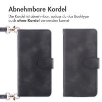 imoshion Klapphülle mit Kordel Xiaomi Redmi Note 17 Pro - Schwarz