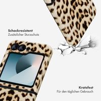 Selencia Vivid Back Cover Samsung Galaxy Z Flip 6 / Flip 7 FE - Wild Leo