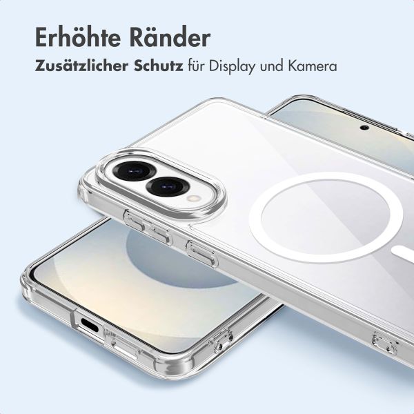 imoshion Protective Back Cover mit MagSafe Samsung Galaxy S25 Edge - Transparent