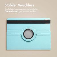 imoshion 360° drehbare Klapphülle Apple iPad Air 13 Zoll (2026) M4 / (2025) M3 / (2024) M2 - Hellblau