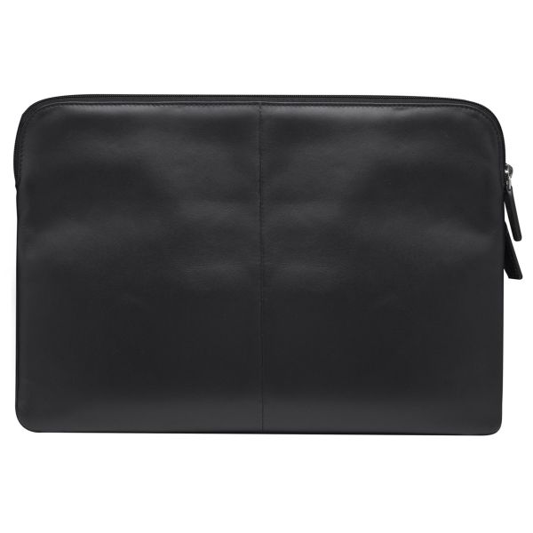 dbramante1928 Skagen Pro+ Sleeve - Laptop Hülle 13 Zoll - Laptop Sleeve - Echtes Leder - Apple MacBook Pro 13 Zoll / Air 13 Zoll - Black