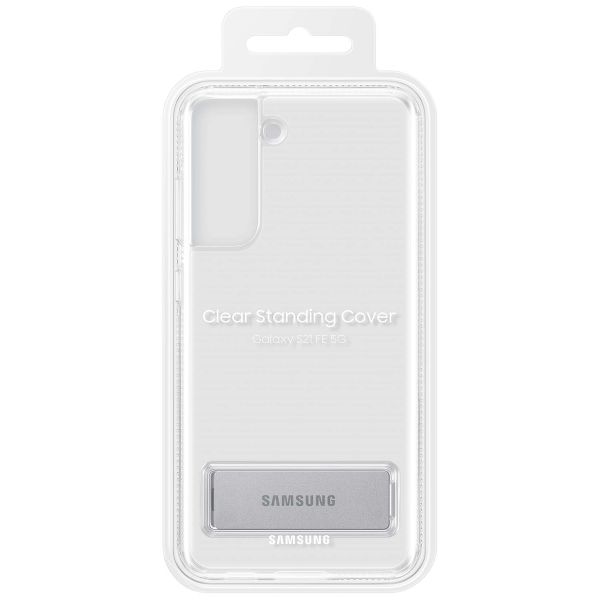 Samsung Original Clear Standing Back Cover für das Galaxy S21 FE - Transparent