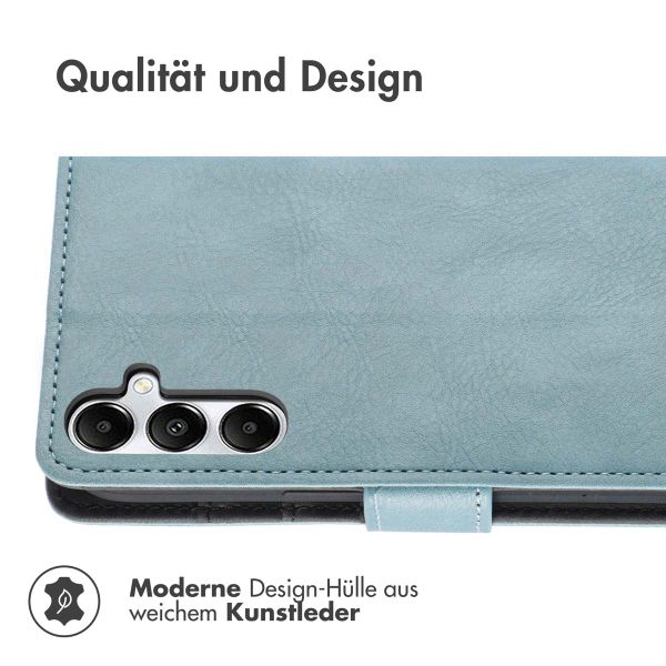 imoshion Luxuriöse Klapphülle Samsung Galaxy A16 - Hellblau