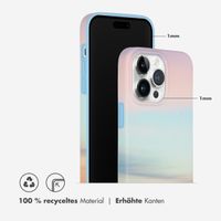 Selencia Aurora Fashion Back Case für das Apple iPhone 14 Pro Max - ﻿Strapazierfähige Hülle - 100 % recycelt - Sky Sunset Multicolor