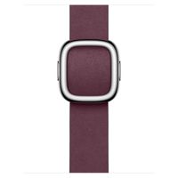 Apple Modern Buckle FineWoven für das  Apple Watch Series 1 t/m 9 / SE (38/40/41 mm) | Series 10 / 11 (42 mm) - Größe L - Mulberry