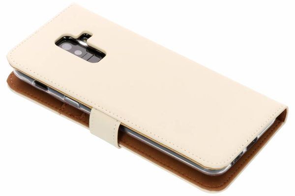 Luxus TPU Klapphülle Weiß Samsung Galaxy A6 Plus (2018)