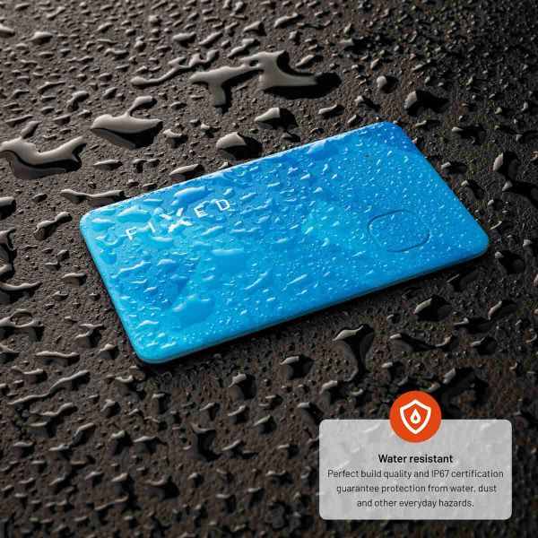 Fixed Tag Card - Bluetooth Tracker für iOS - Blau