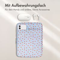 imoshion Design Laptop Hülle 13-14 Zoll - Laptop Sleeve - Cherry Check