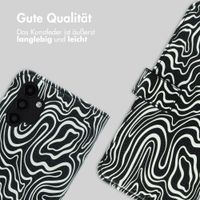 imoshion Design Klapphülle Samsung Galaxy A13 (5G) - Black And White