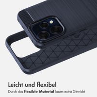 imoshion Brushed Back Cover Oppo Reno15 F (5G) - Dunkelblau