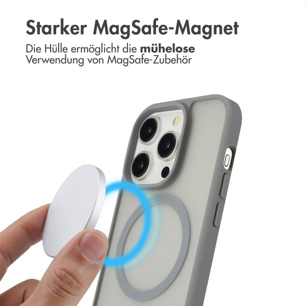 imoshion Color Guard Back Cover mit MagSafe für das iPhone 14 Pro - Grau