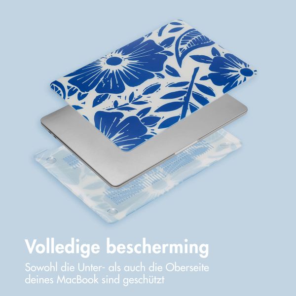 imoshion Design Laptop Cover für Apple MacBook Air 13 Zoll (2018-2020) - Flower Tile