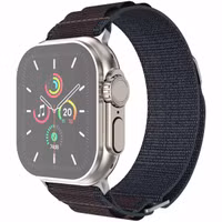 imoshion Nylon Alpine Armband für das  Apple Watch Series 1 t/m 11 / SE / Ultra (44/45/46/49 mm) - Indigo