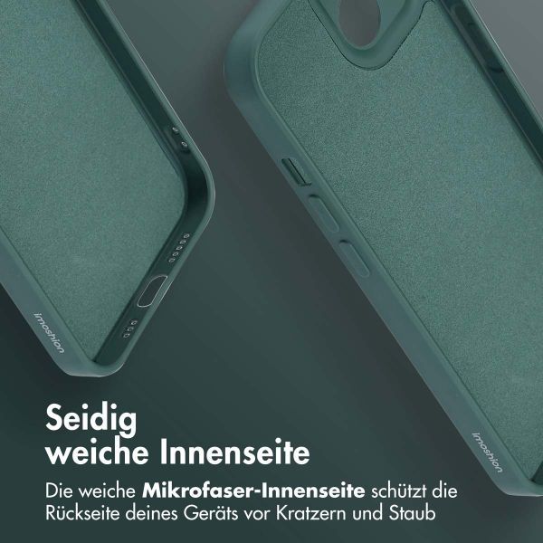 imoshion Color Back Cover mit MagSafe Apple iPhone 13 - Dunkelgrün