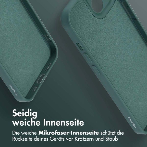 imoshion Color Back Cover mit MagSafe für das iPhone 13 - Dunkelgrün