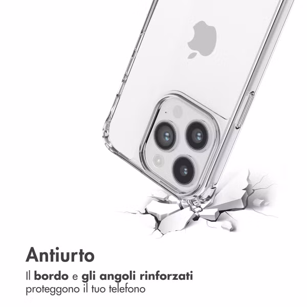 imoshion Back Cover mit Band + Armband Apple iPhone 14 Pro Max - Perlenherzen