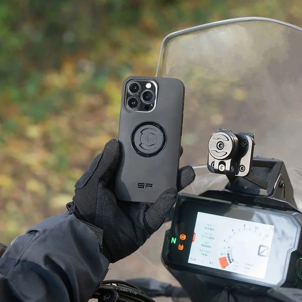SP Connect GPS Cradle Mount Motorrad-Handyhalterung - Schwarz