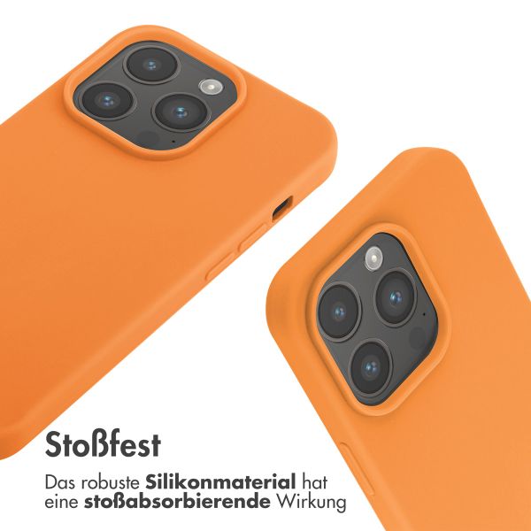 imoshion SilikonHülle mit Band Apple iPhone 14 Pro - Orange