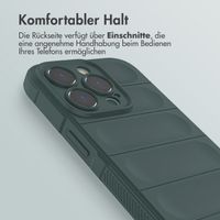 imoshion EasyGrip Back Cover für das iPhone 14 Pro - Dunkelgrün