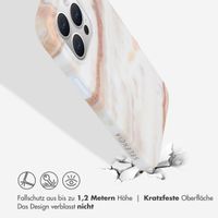 Selencia Aurora Fashion Back Case Apple iPhone 15 Pro Max - Powder White Marble