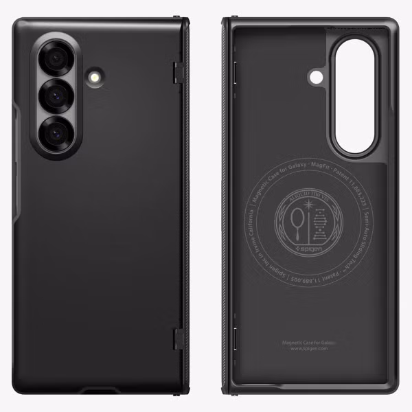 Spigen Slim Armor Pro MagFit Backcover Samsung Galaxy Z Fold 7 - Schwarz
