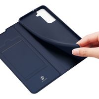 Dux Ducis Slim TPU Klapphülle für Samsung Galaxy S21 Plus - Dunkelblau