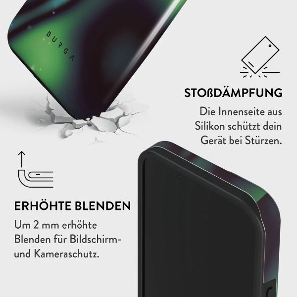 Burga Tough Back Cover für das iPhone 15 Plus - Aurora