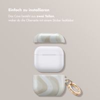 Selencia Vivid Case Apple AirPods 4 - Desert Waves Beige