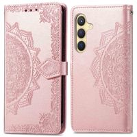 imoshion Mandala Klapphülle Samsung Galaxy S24 - Rosé gold