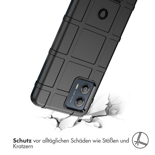 imoshion Rugged Shield Backcover für das Motorola Moto G53 - Schwarz